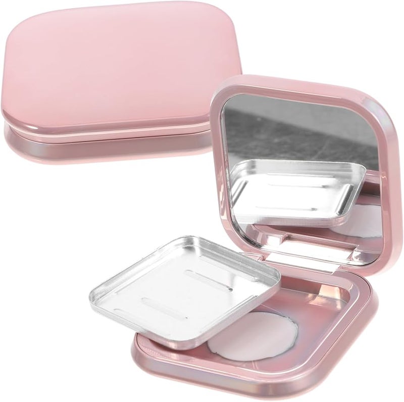 Beaupretty 4 Pcs Magnetic Empty Blush Eyeshadow Makeup Container Case Pans Set of 2 - Image 1